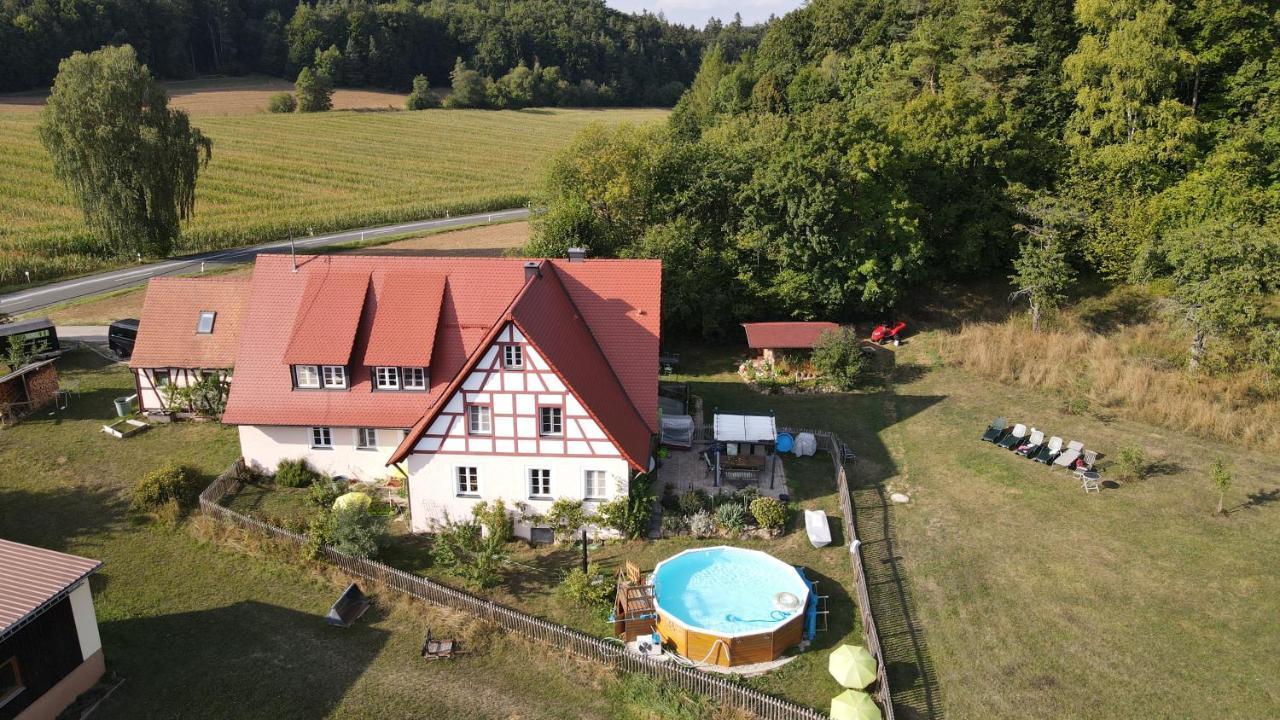 Ferienwohnungen Wastl Fraenkische Schweiz Hiltpoltstein Esterno foto