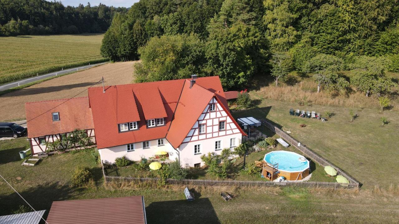 Ferienwohnungen Wastl Fraenkische Schweiz Hiltpoltstein Esterno foto